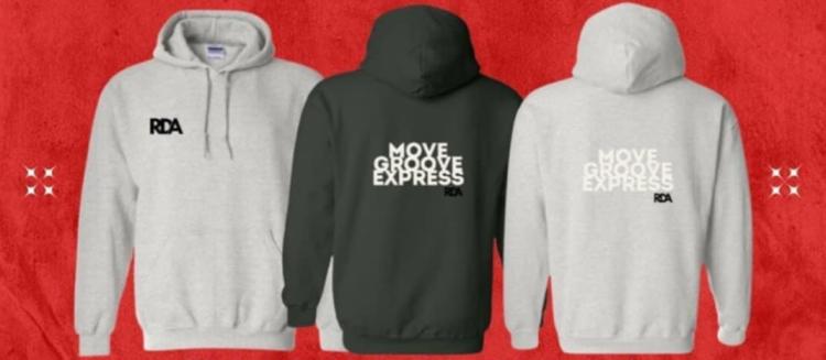 RDA Move Groove Express Hoodie